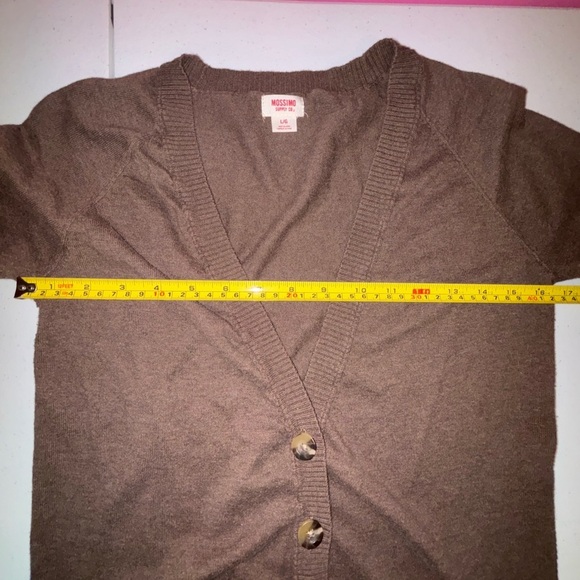 Mossimo Supply Co. Brown Button-Up Cardigan - Picture 5 of 11